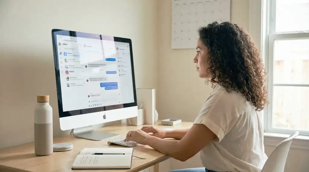 Servicio profesional de community management: moderación, gestión de comentarios y atención al cliente en redes sociales para empresas en México. Community manager con protocolos de respuesta, protección de marca y manejo de interacciones en tiempo real con enfoque estratégico y humano.

